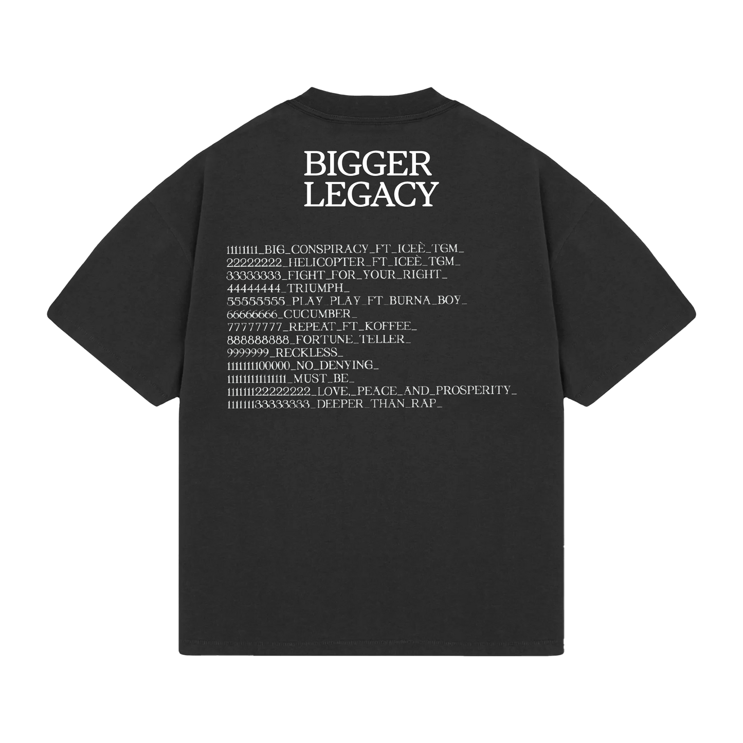 Big Conspiracy T-Shirt (Black)