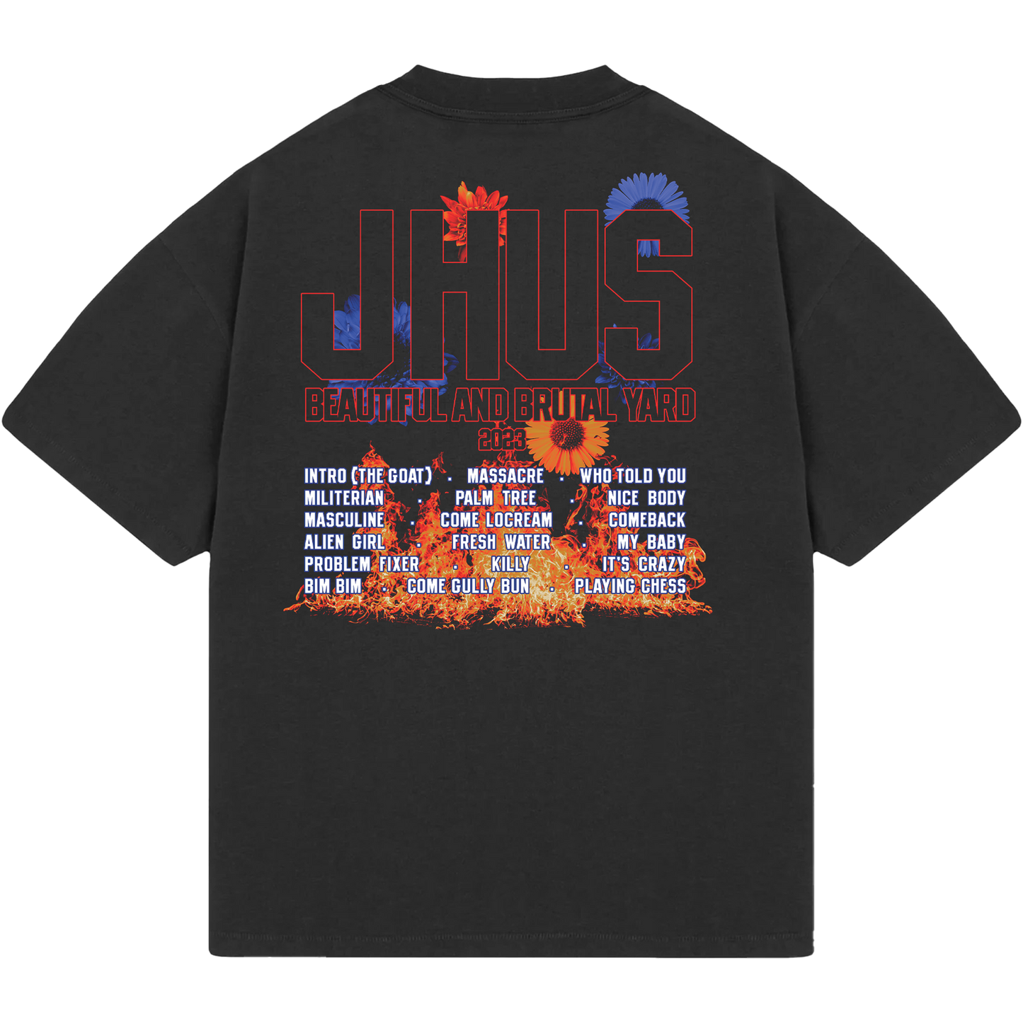 B.A.B.Y Floral Tee (Black)