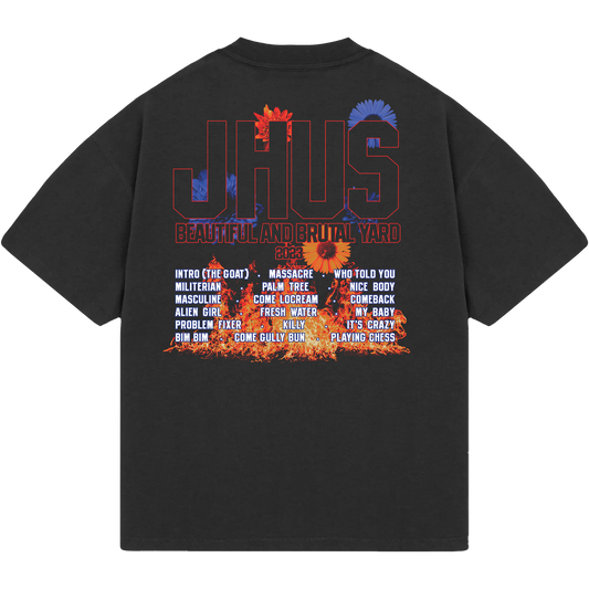 B.A.B.Y Floral Tee (Black)