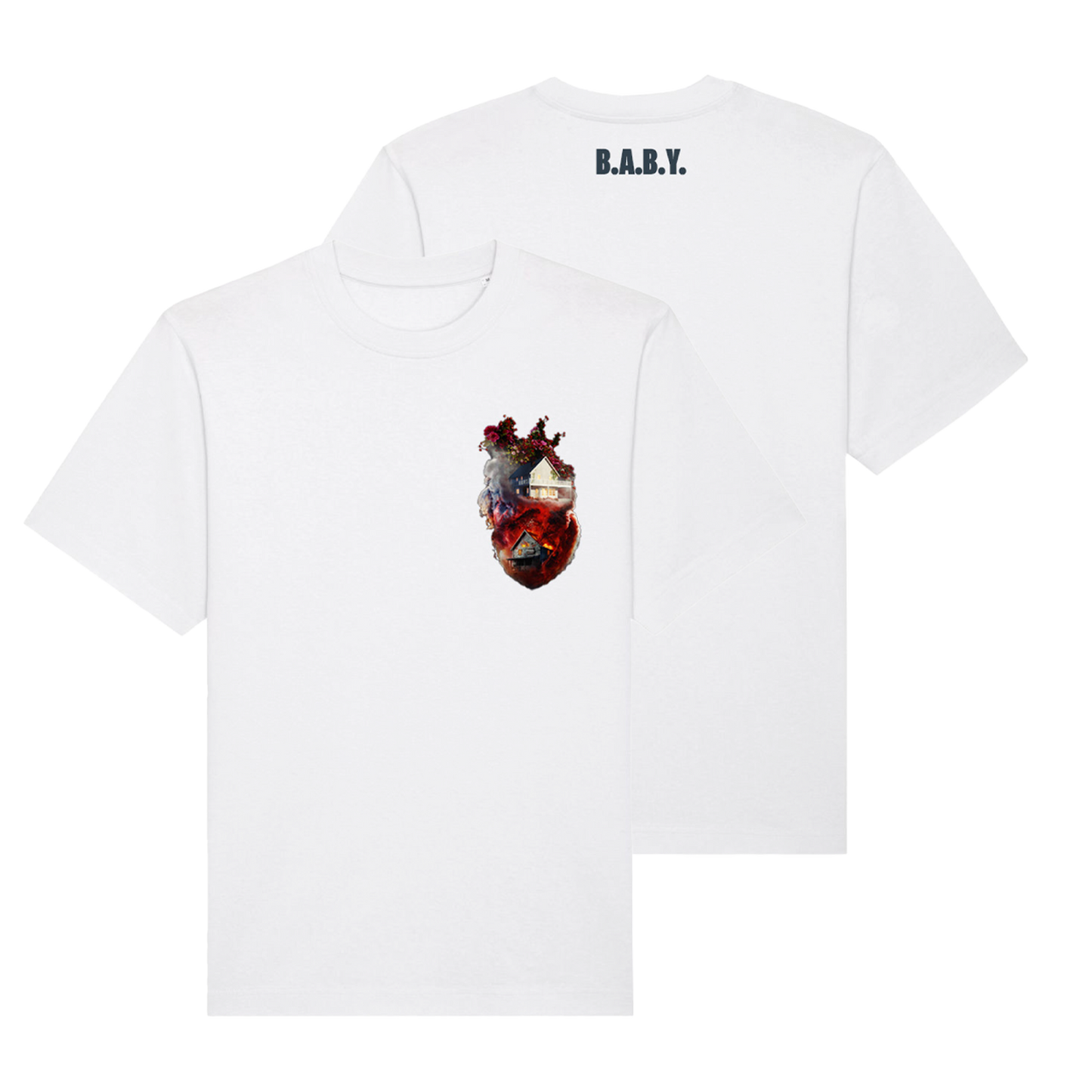 Beautiful and Brutal Yard | Album Tee (White)