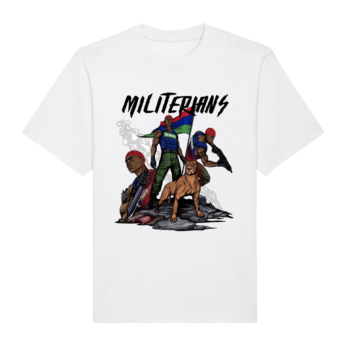 Militerians Tee (White)