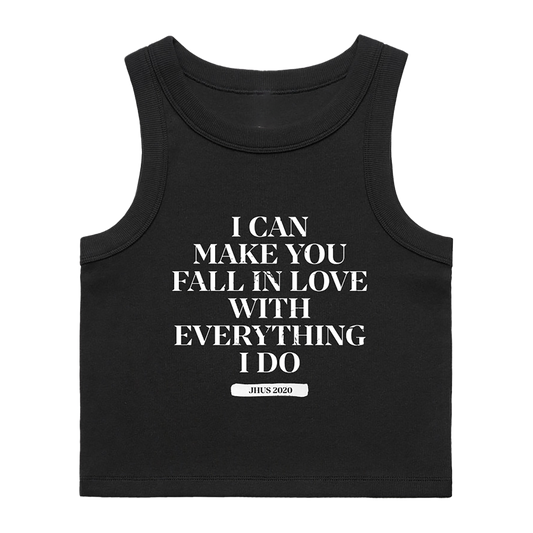 Fall In Love Vest (Black)