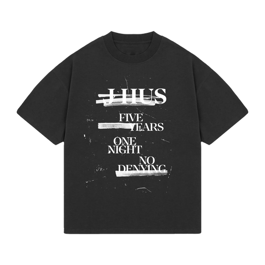 Five Years T-Shirt (Black)